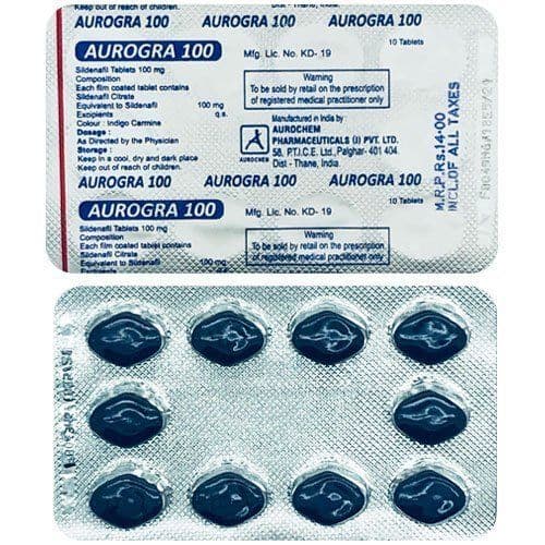 Aurogra 100 Tablet
