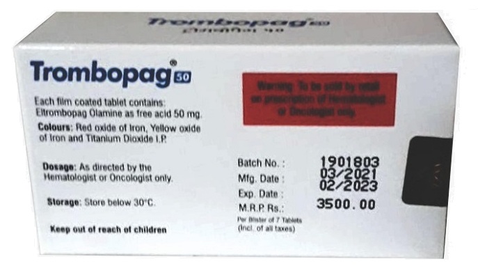 Trombopag 50 mg