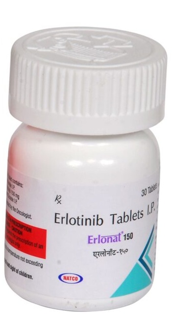 Erlotinib 150 mg tablets