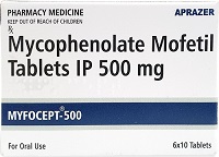 Mycophenolate mofetil 500mg