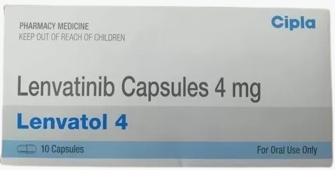 Lenvatinib 4 mg Capsules from Cipla