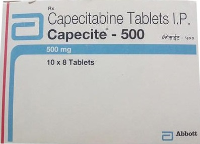 Capecite 500mg Tablet for colon cancer 