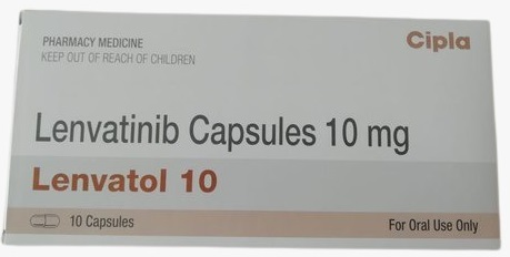 Lenvatinib 10 mg Capsules from Cipla