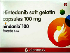 Nindanib 100mg Soft Gelatin Capsule from Glenmark Pharmaceuticals Ltd