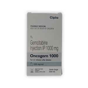 Oncogem 1000 Mg Injection form Cipla