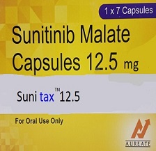 Sunitax 12.5mg Capsule from Aureate Healthcare Pvt Ltd