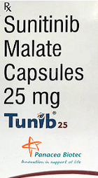 Tunib 25mg Capsule from Panacea Biotec Ltd