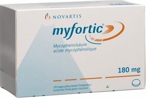 Myfortic 180mg Tablet online