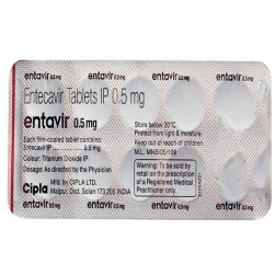 Entavir 0.5mg tablet from CIPLA