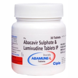 Abamune L 600 mg/300 mg Tablet from Cipla