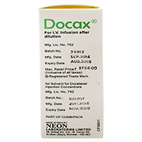  Docax 120mg Injection from Neon Laboratories Ltd