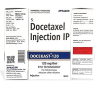 docekast 120mg injection from aprazer healthcare Pvt Ltd