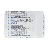 uses and benefits of valcip 450mg tablet 