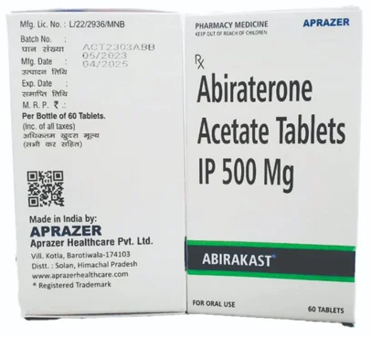 Abiraterone 500mg Tablet Uses and benefits