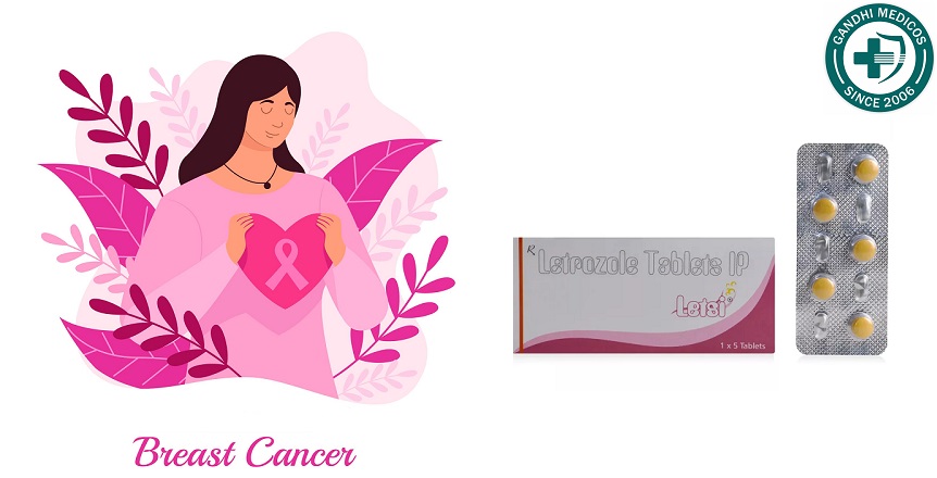 Letsi 2.5mg Tablet for breast cancer treatment