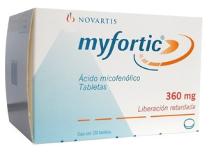 Myfortic 360 mg Tablet uses benefits