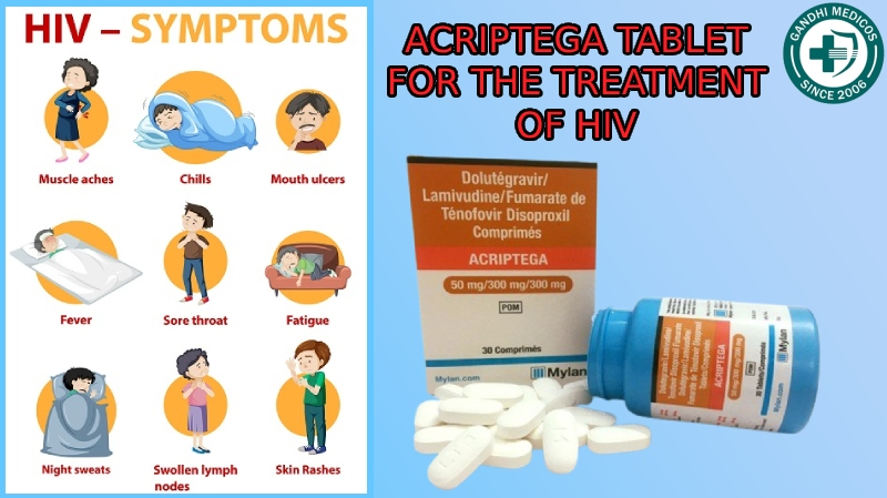Acriptega Tablet for HIV